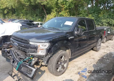 2020 Ford F-150 Lariat из США, поврежденный, VIN 1FTEW1E4XLFB49538